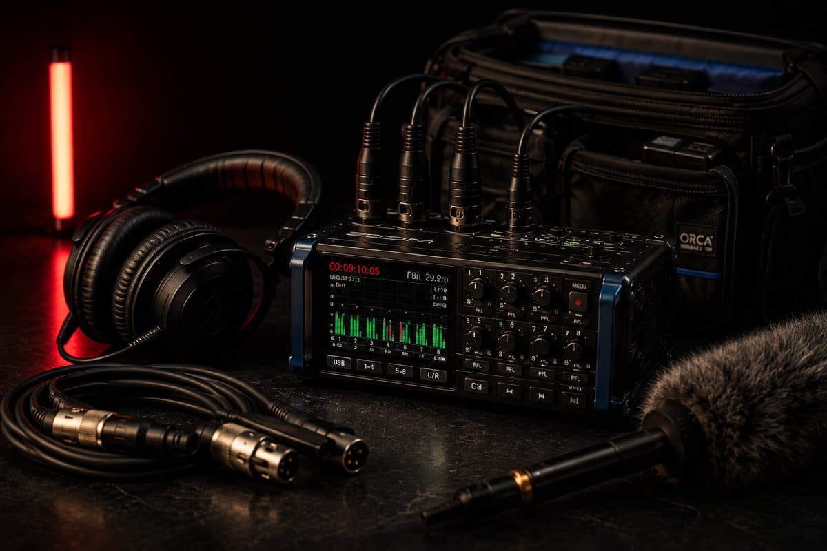 Field recorder and audio capture gear