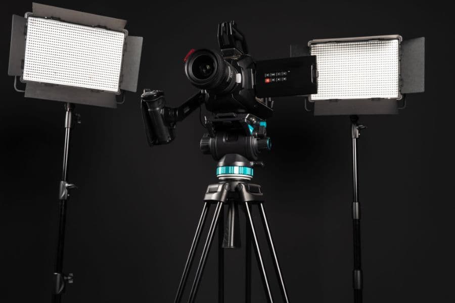 Camera and stabilizer gear